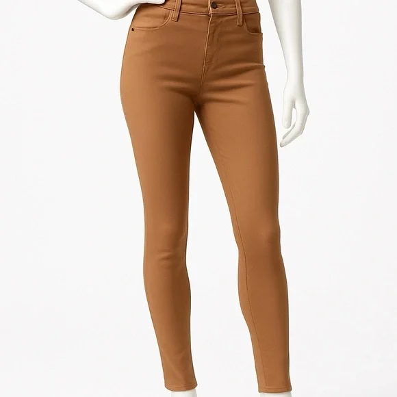 7 For All Mankind Skinny Jeans Modal Blend Camel Tan Size 29 - Picture 5 of 5